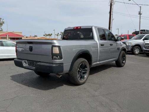 Billet Silver Metallic Clearcoat 2022 RAM 1500 Classic Warlock Quad Cab 4x2 6'4' Box