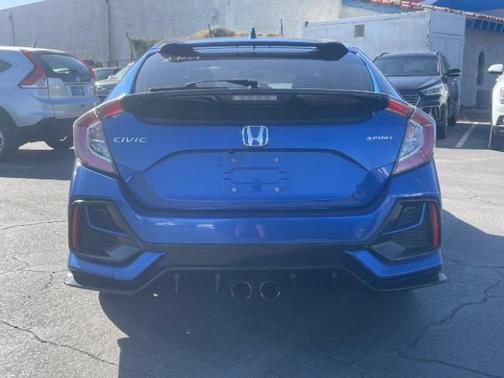 Aegean Blue Metallic 2020 Honda Civic Sport