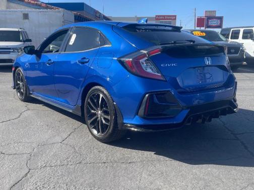 Aegean Blue Metallic 2020 Honda Civic Sport