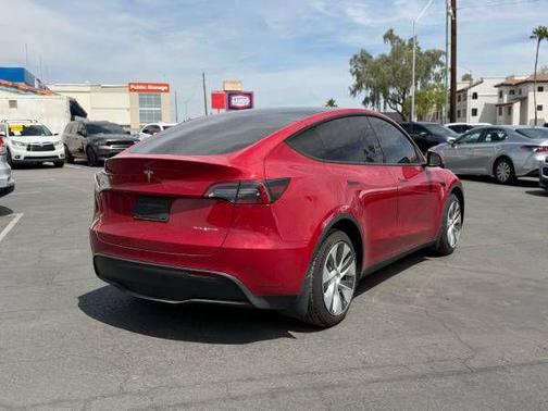 Red Multi-Coat 2021 Tesla Model Y Long Range Dual Motor All-Wheel Drive