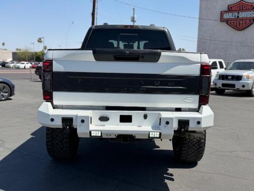 Star White Metallic Tri-Coat 2022 Ford F-250 Platinum