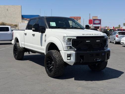 Star White Metallic Tri-Coat 2022 Ford F-250 Platinum