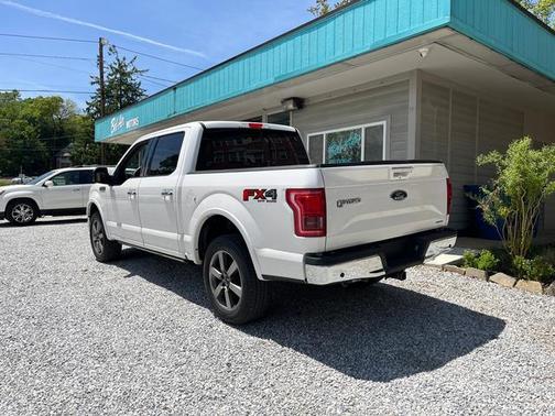 White Platinum Metallic Tri-Coat 2016 Ford F-150 Lariat