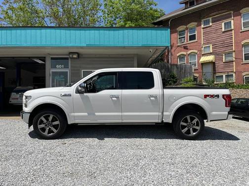 White Platinum Metallic Tri-Coat 2016 Ford F-150 Lariat