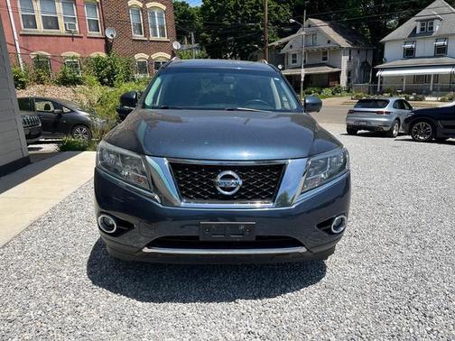 Arctic Blue Metallic 2014 Nissan Pathfinder Platinum