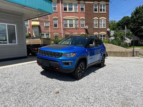 Laser Blue Pearlcoat 2019 Jeep Compass Trailhawk