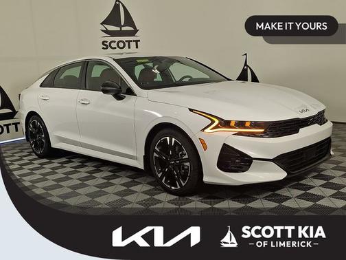 White Pearl 2024 Kia K5 GT-Line
