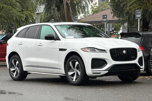 1AA/White 2025 Jaguar F-PACE R-Dynamic S P250 AWD Automatic