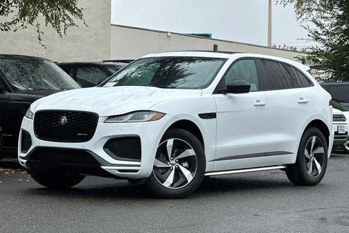 1AA/White 2025 Jaguar F-PACE R-Dynamic S P250 AWD Automatic