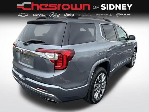 Satin Steel Metallic 2021 GMC Acadia Denali