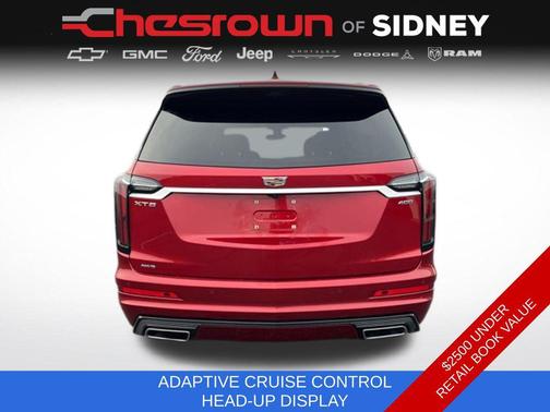Radiant Red Tintcoat 2023 Cadillac XT6 Sport AWD