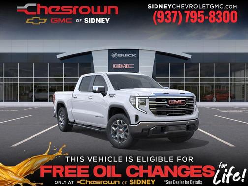 Summit White 2026 GMC Sierra 1500 SLT