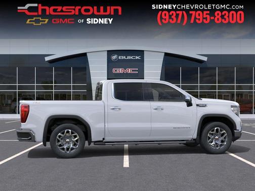 Summit White 2026 GMC Sierra 1500 SLT