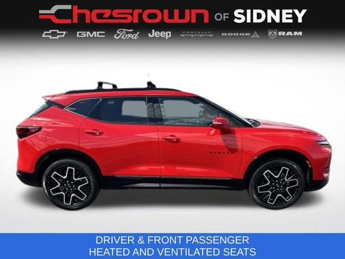 Red Hot 2023 Chevrolet Blazer RS