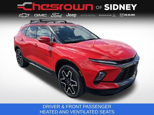 Red Hot 2023 Chevrolet Blazer RS