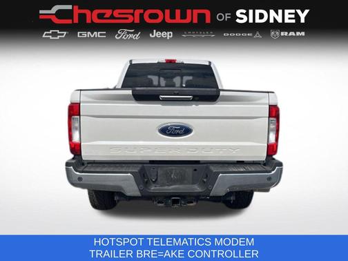 White Platinum Metallic Tri-Coat 2019 Ford F-250 Lariat