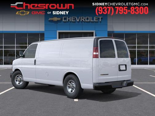 Summit White 2025 Chevrolet Express 3500 RWD 3500 Regular Wheelbase WT