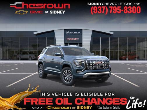 Downpour Metallic 2026 GMC Terrain Denali