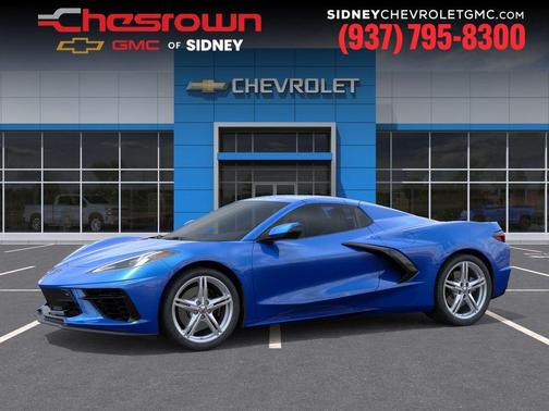 Riptide Blue Metallic 2026 Chevrolet Corvette Stingray w/3LT