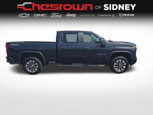 Dark Ash Metallic 2024 Chevrolet Silverado 2500 Custom