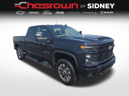 Dark Ash Metallic 2024 Chevrolet Silverado 2500 Custom