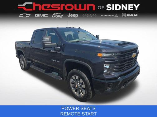 Dark Ash Metallic 2024 Chevrolet Silverado 2500 Custom