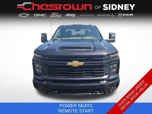 Dark Ash Metallic 2024 Chevrolet Silverado 2500 Custom