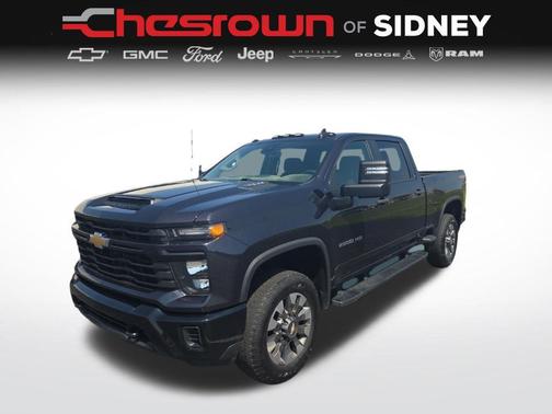 Dark Ash Metallic 2024 Chevrolet Silverado 2500 Custom