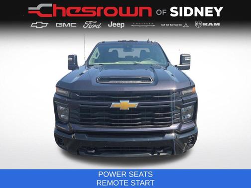 Dark Ash Metallic 2024 Chevrolet Silverado 2500 Custom