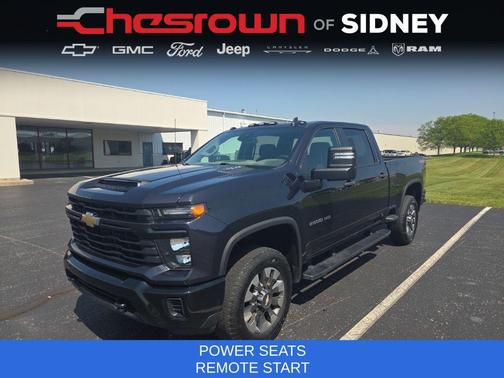 Dark Ash Metallic 2024 Chevrolet Silverado 2500 Custom