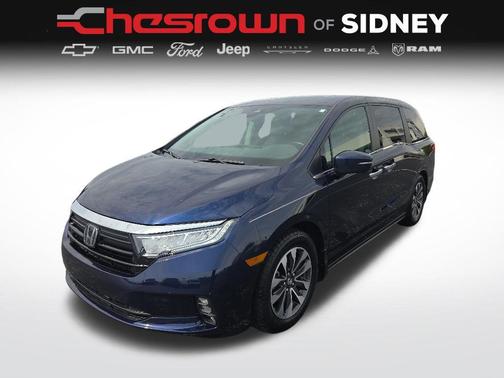 Obsidian Blue Pearl 2021 Honda Odyssey EX-L