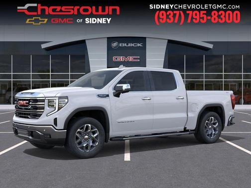 Summit White 2026 GMC Sierra 1500 SLT