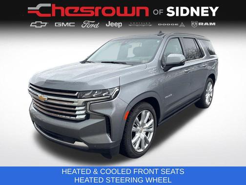Satin Steel Metallic 2022 Chevrolet Tahoe 4WD High Country