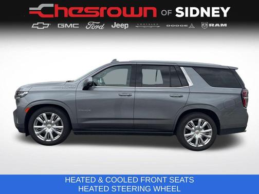 Satin Steel Metallic 2022 Chevrolet Tahoe 4WD High Country