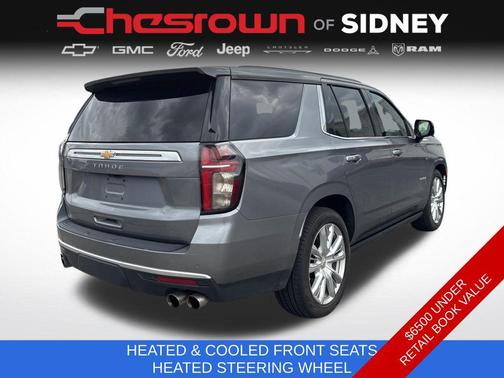 Satin Steel Metallic 2022 Chevrolet Tahoe 4WD High Country