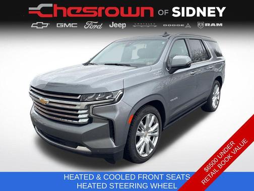 Satin Steel Metallic 2022 Chevrolet Tahoe 4WD High Country