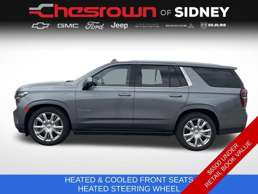 Satin Steel Metallic 2022 Chevrolet Tahoe 4WD High Country