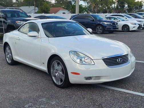 White Gold Crystal 2005 Lexus SC 430 Base