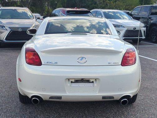 White Gold Crystal 2005 Lexus SC 430 Base