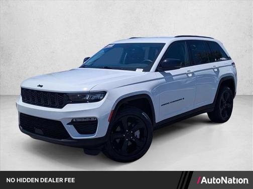 Bright White Clearcoat 2023 Jeep Grand Cherokee Limited