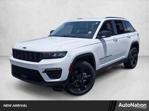 Bright White Clearcoat 2023 Jeep Grand Cherokee Limited