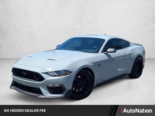 Fighter Jet Gray 2021 Ford Mustang Mach 1 Fastback