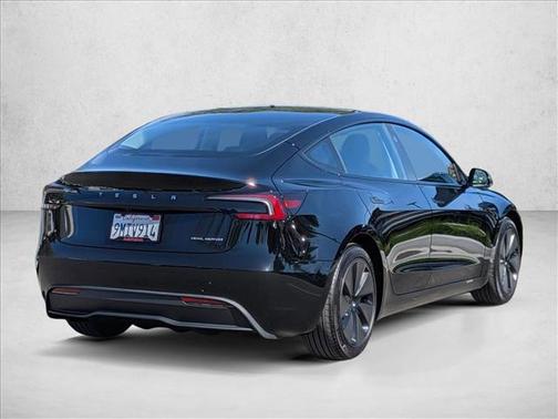 Solid Black 2024 Tesla Model 3 Long Range