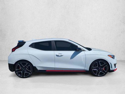 Lunar White 2022 Hyundai Veloster N N