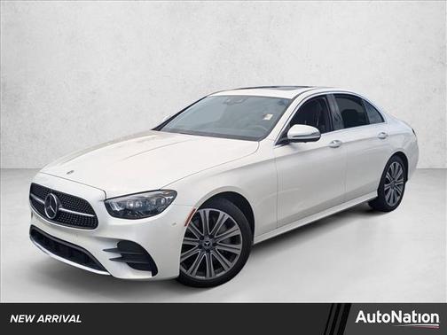 White 2021 Mercedes-Benz E-Class E 350