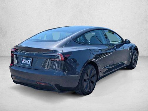 Stealth Grey 2025 Tesla Model 3 Long Range