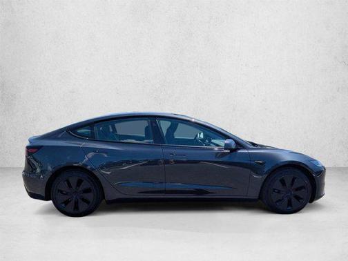 Stealth Grey 2025 Tesla Model 3 Long Range