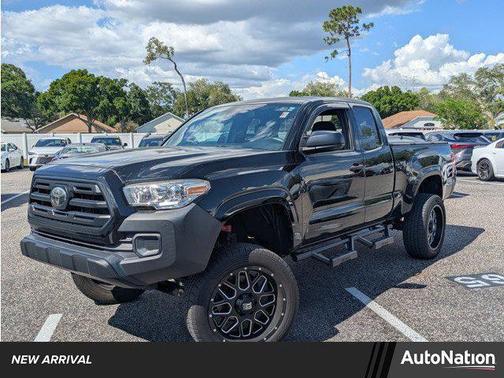 Midnight Black Metallic 2019 Toyota Tacoma SR