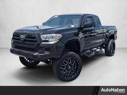 Midnight Black Metallic 2019 Toyota Tacoma SR