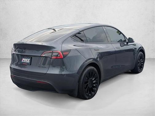 Silver/Gray 2021 Tesla Model Y Long Range Dual Motor All-Wheel Drive